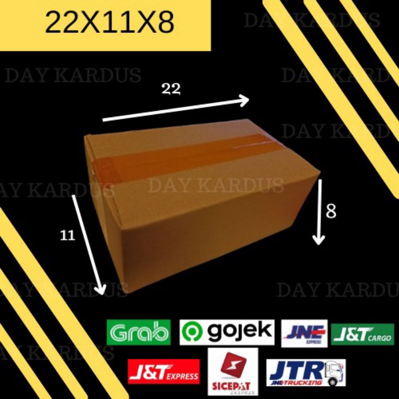 

KARDUS PACKING 22X11X8