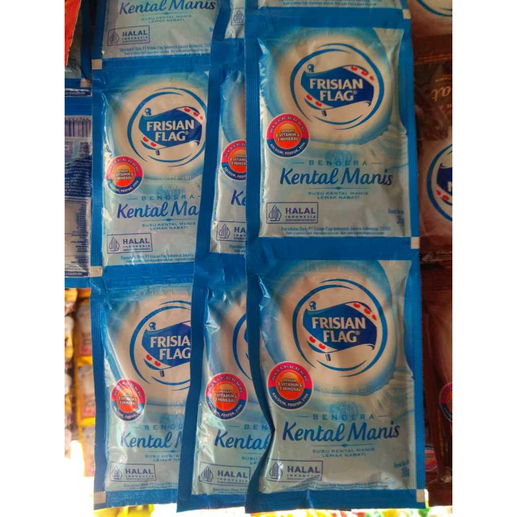 

SUSU PUTIH /susu sachet prisan flag|| 1 renceng