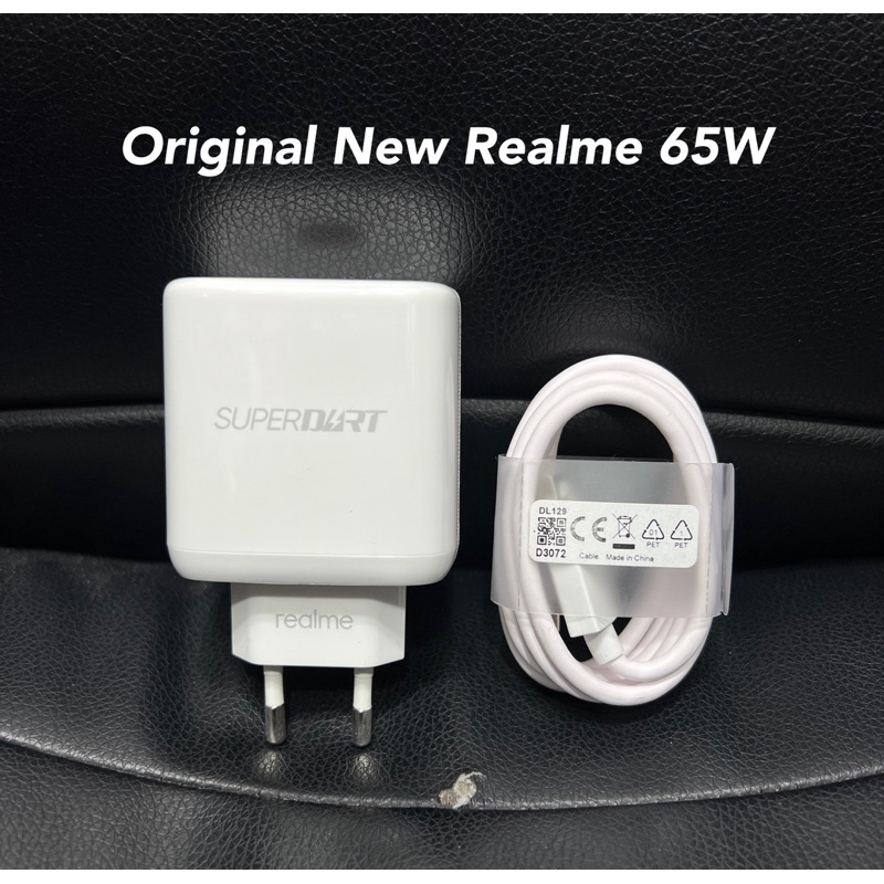 Charger Realme 65W Original New Realme 65W Superdart Realme 9 Pro+ GT Neo 2