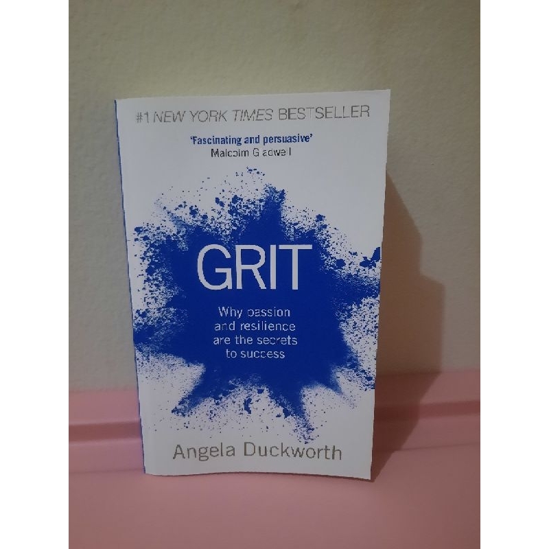 GRIT - ANGELA DUCKWORTH - BUKU PRELOVED - BUKU IMPORT ORI