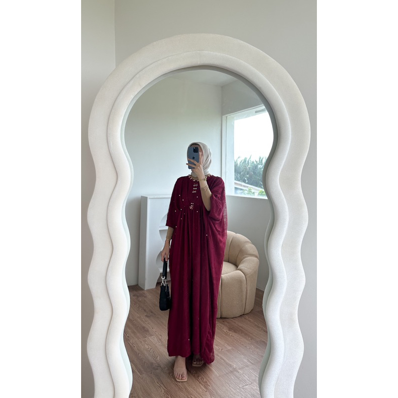 aisyah brokat kaftan