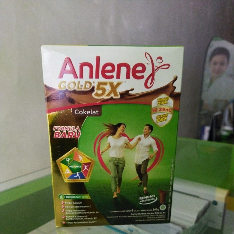 

Anlene Gold Cokelat 250g (per Pcs)