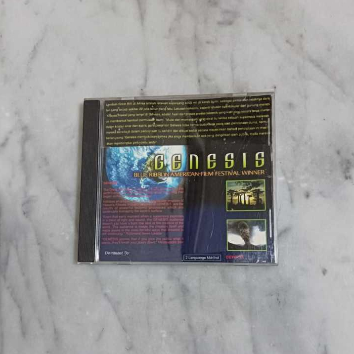 VCD original GENESIS four billion years in the making