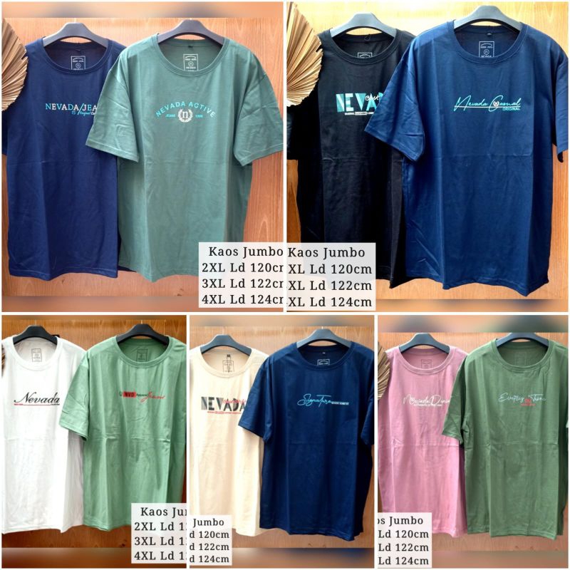 Kaos BigSize Original Nevada