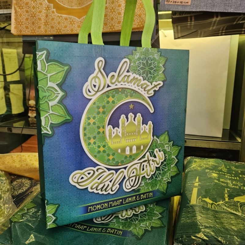 Terbaru Tas Hantaran Lebaran Idul Fitri Goodie Bag Hari Raya Tas Bingkisan Parcel Bahan Laminasi Ant