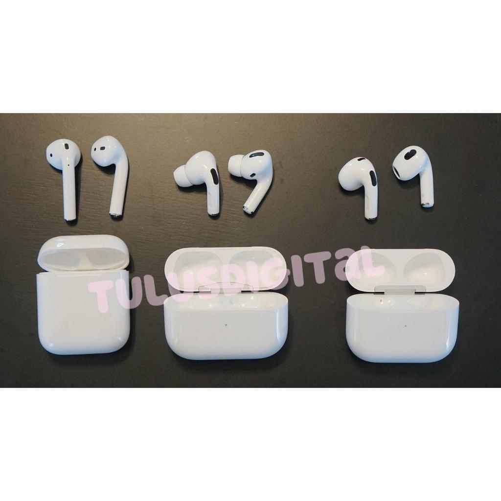 Apple AirPods Pro 1/Pro 2/Airpods 2/3 With Wireless Charging Case Second Original Ex Internasional