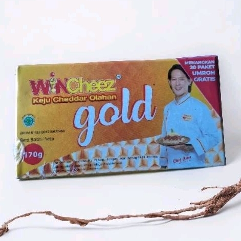 

Wincheez gold keju cheddar 170g / keju wincheez 170g