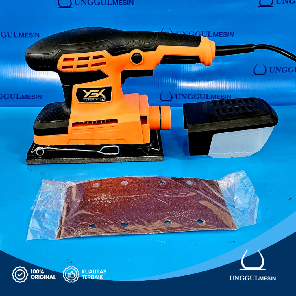 Mesin Amplas Listrik Yasuka YSD-184A - Sheet Sander 1/3 Persegi Panjang