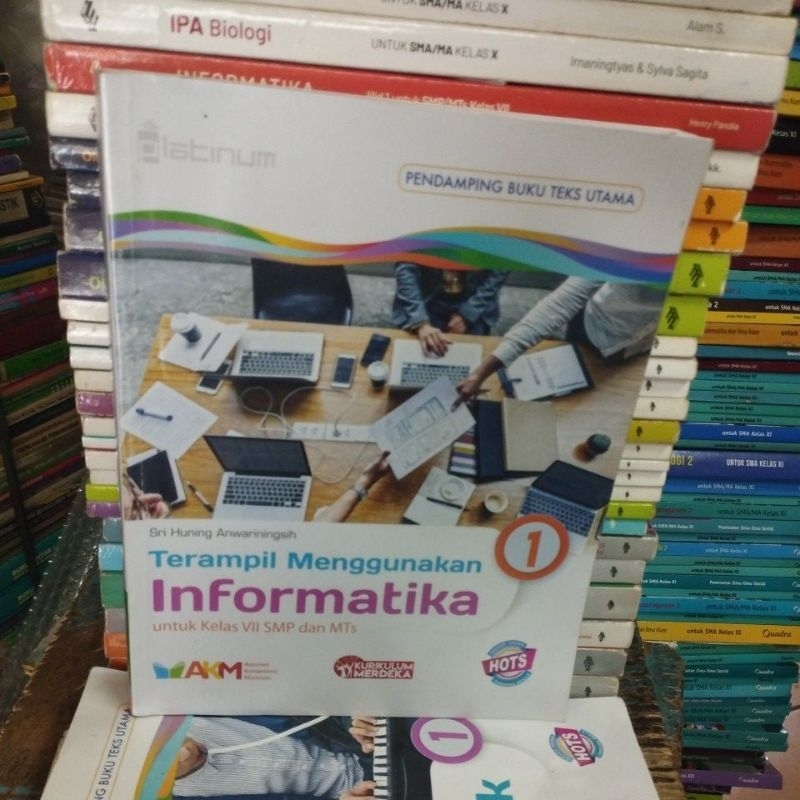 Informatika untuk SMP kelas 7 AKM Kurikulum Merdeka HOTS