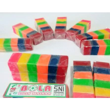 PLASTISIN / MALAM TANGGUNG 6 WARNA