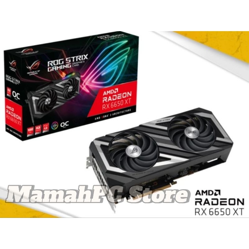 VGA ASUS ROG Strix Radeon RX 6650 XT OC 8G 8GB GDDR6