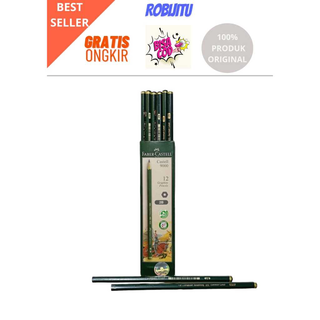 

Pensil 2B Faber Castell Ujian Harga Grosir