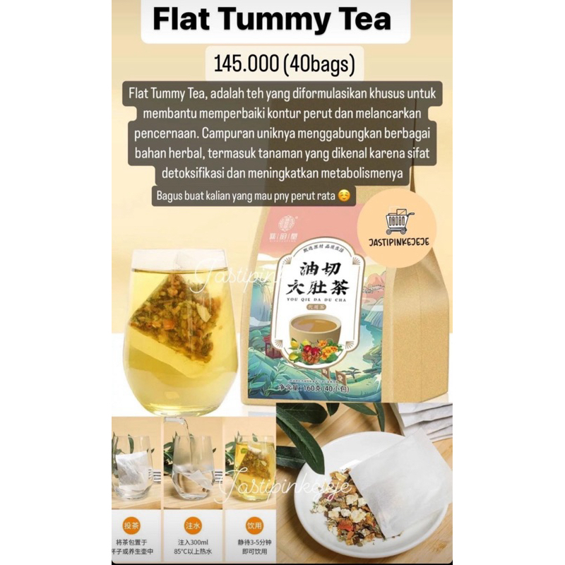 

teh perut rata tummy tea ORIGINAL 100% CHENG WOH READY STOCK