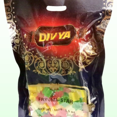 

Kerupuk india FRYUMS STAR DIVYA 100G / Cemilan Renyah