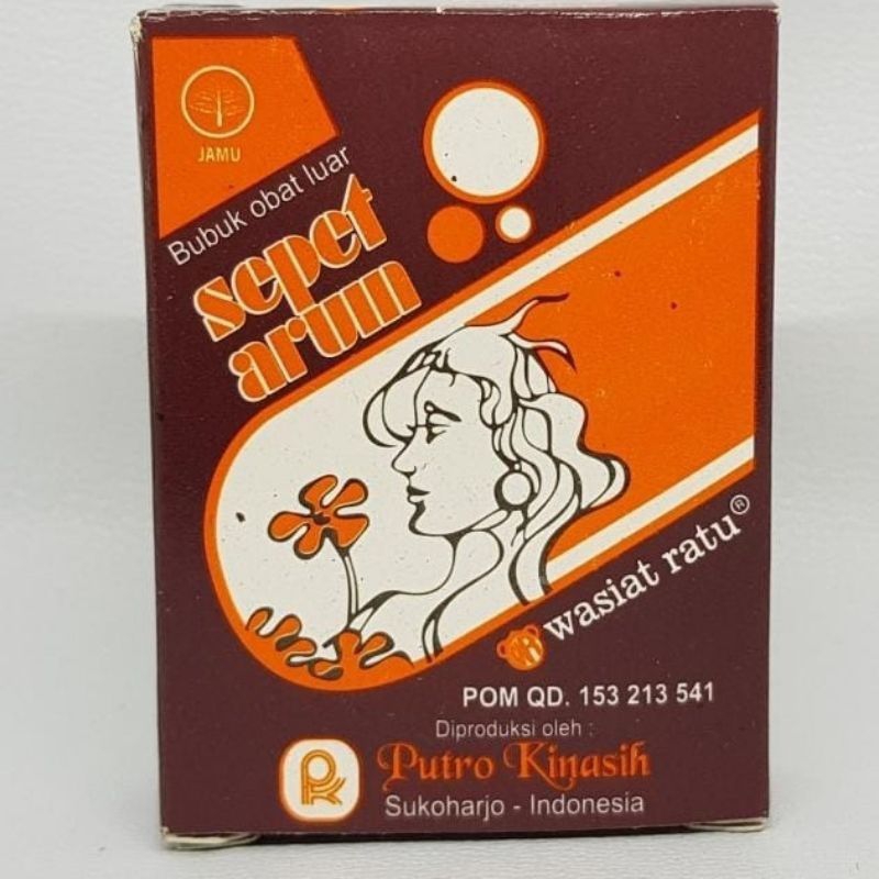 sepet arum 10 bungkus serbuk cebok perapat miss v & keputihan