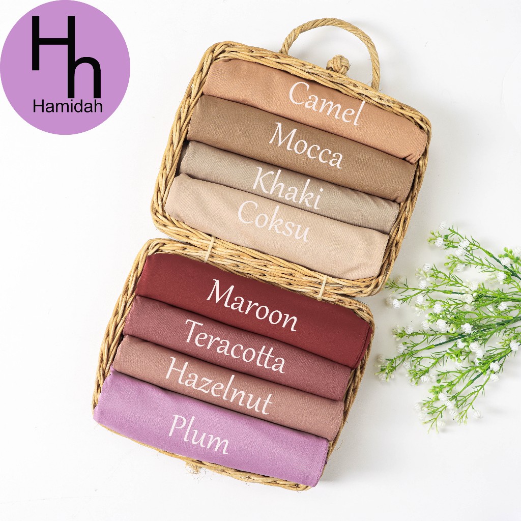 RB Hamidah - Hijab Adeeva Bergo Size L Hamidah/Bergo Hamidah Pad Panjang