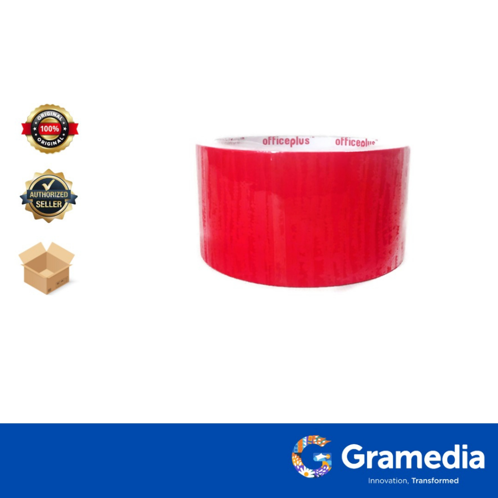 

Gramedia Surabaya - OfficePlus Cloth Tape Red 48mm x 9m