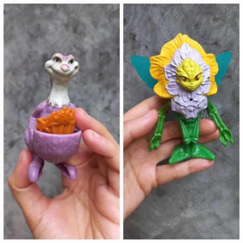 Mainan figure Spiderwick Chronicles + Rasmussen Ice Age4 Ori McD