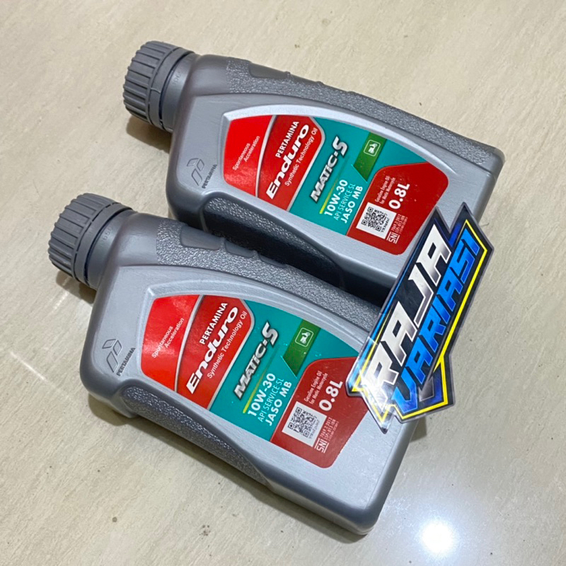 MATIC S OLI ENDURO MATIC S 0.8L 100% ASLI PERTAMINA Oli Mesin pertamina ENDURO MATIC S SAE 10W-30 Ol