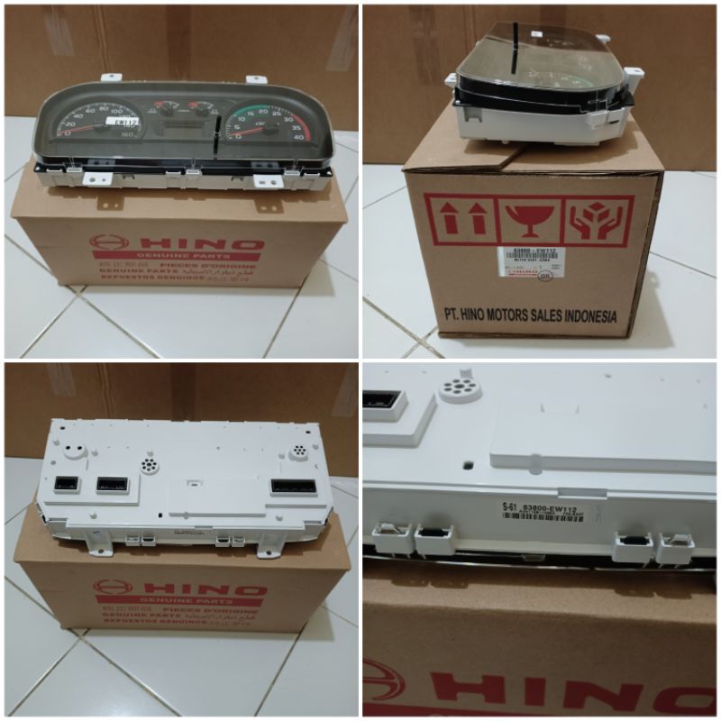 SPEDOMETER ASSY 83800-EW112 KILOMETER HINO 500 FM260 TRONTON GENUINE HINO PART
