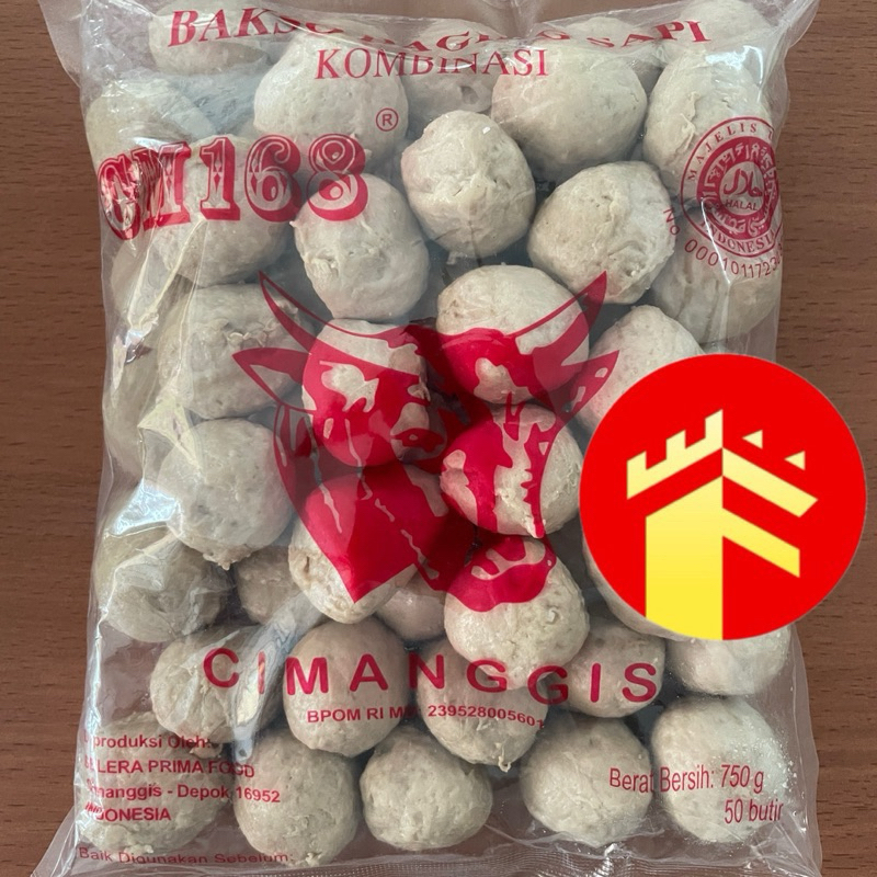 

BAKSO SAPI CIMANGGIS CM 168 25 PCS 50 PCS BASO BAKSO DAGING SAPI CM CIMANGGIS