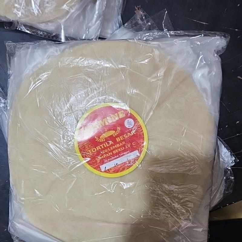 

tortilla yasmine UK besar 25cm 20 lbr
