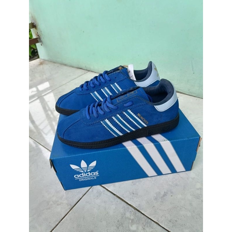 SEPATU ADIDAS MUNCHEN BLUE