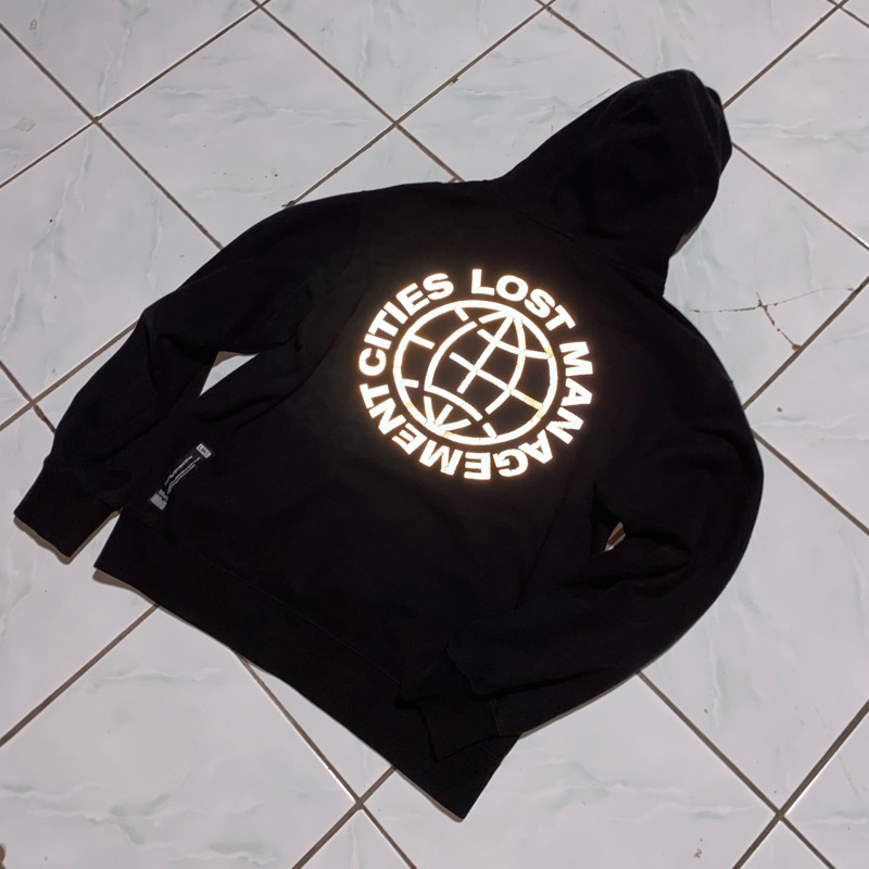 Hoodie LMC Lost Management Cities (Reflective) Size L