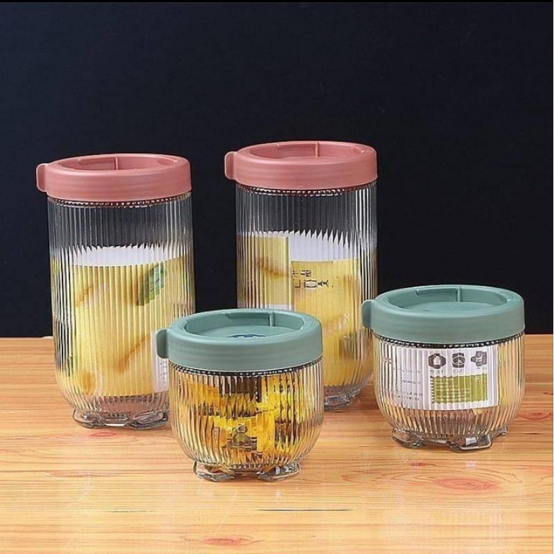 Toples kaca Java 4 in 1/Toples  kaca/toples kue lebaran/toples cantik