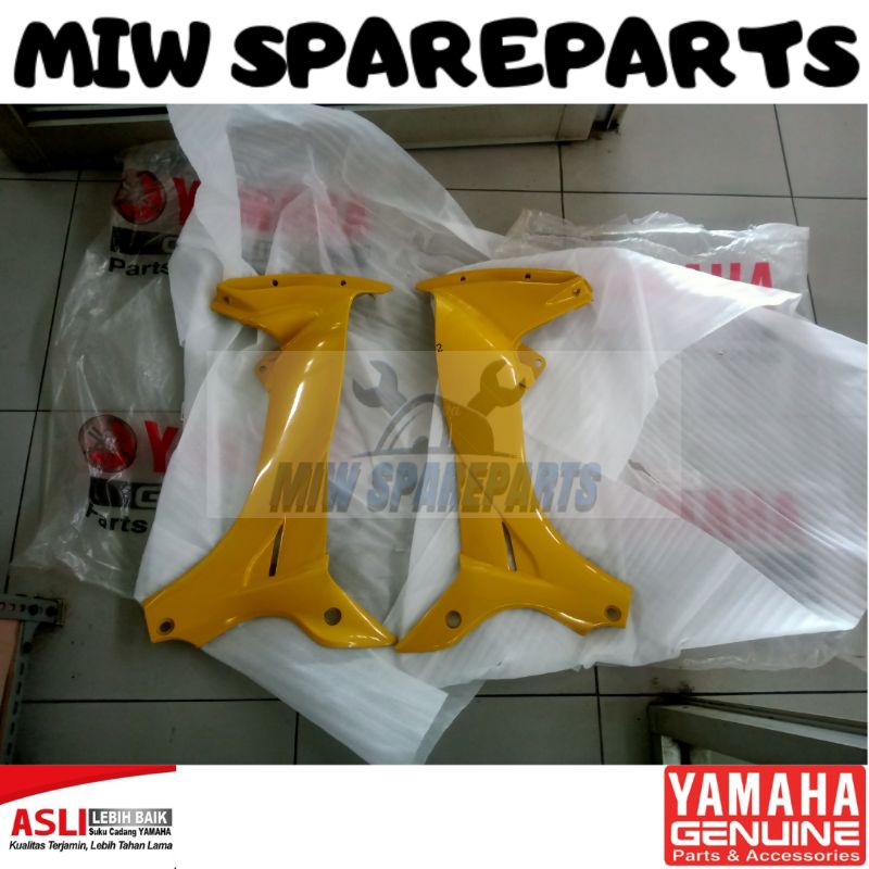 COVER LEGSIL LEGSHIELD SAYAP DALAM KANAN KIRI JUPITER Z KUNING ORIGINAL YGP/COVER LOVER DAN UNDER OR