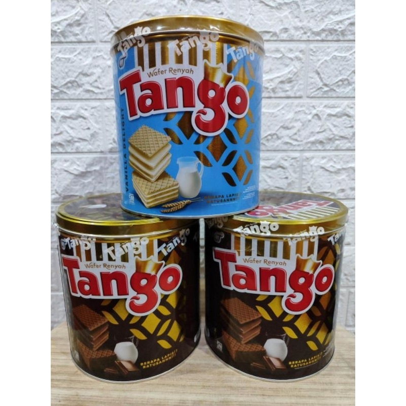 

(Jatim) Tango Kaleng Murah Siap Kirim Exp 2025 Coklat Vanilla