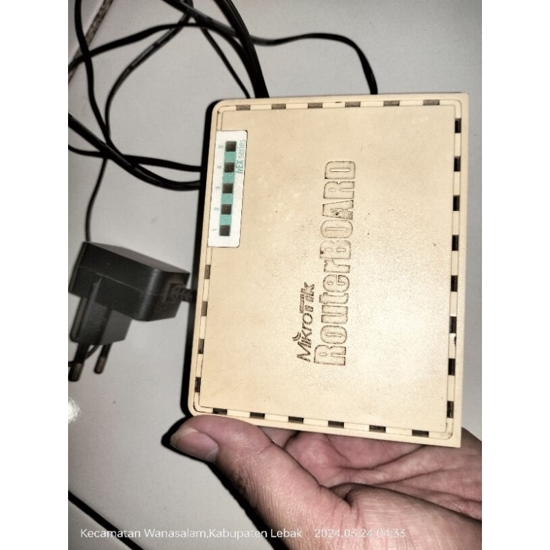 Mikrotik Rb750r2 bekas