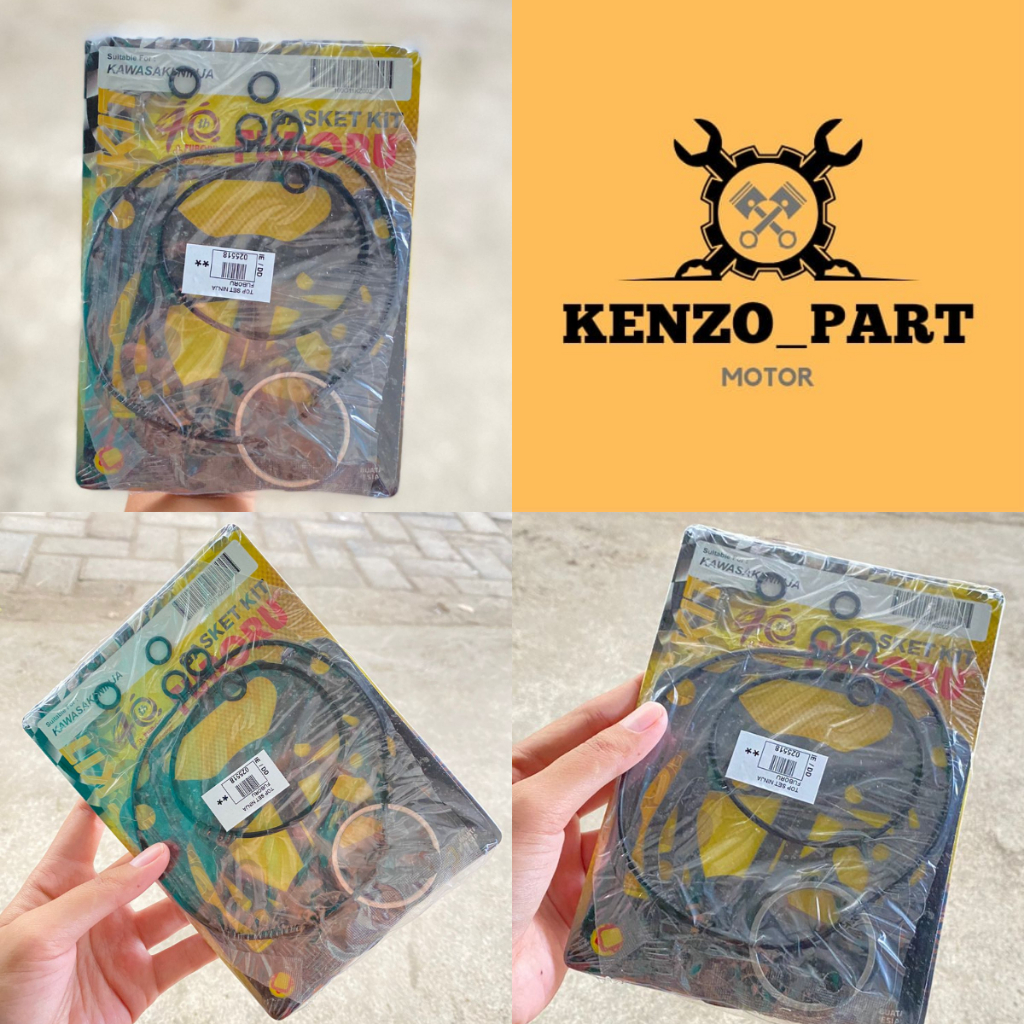 TOP SET GASKET KIT MOTOR KAWASAKI NINJA MEREK FUBORU ASLI