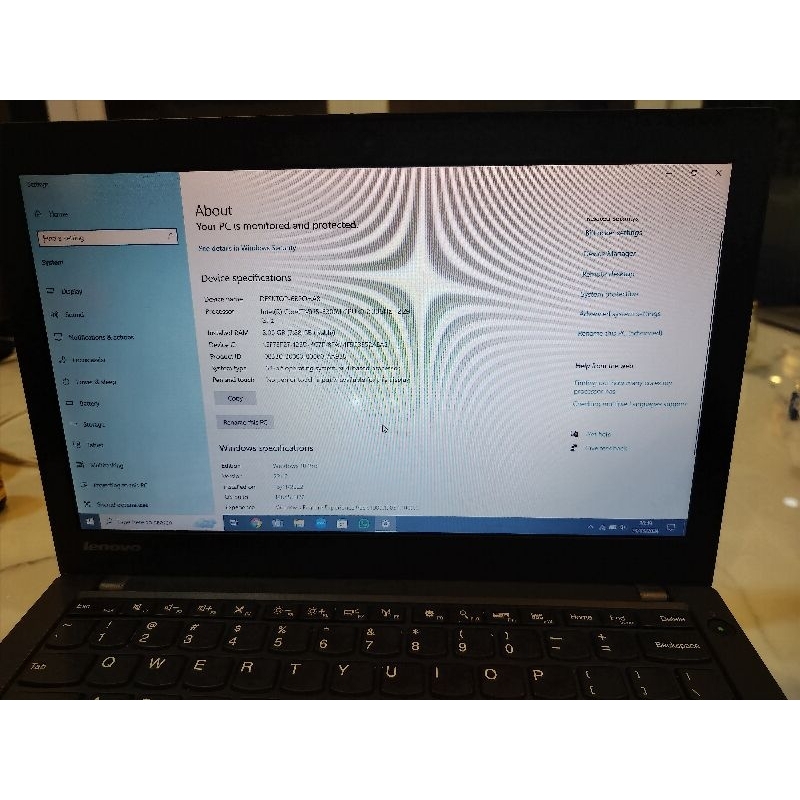 Laptop Lenovo ThinkPad X250