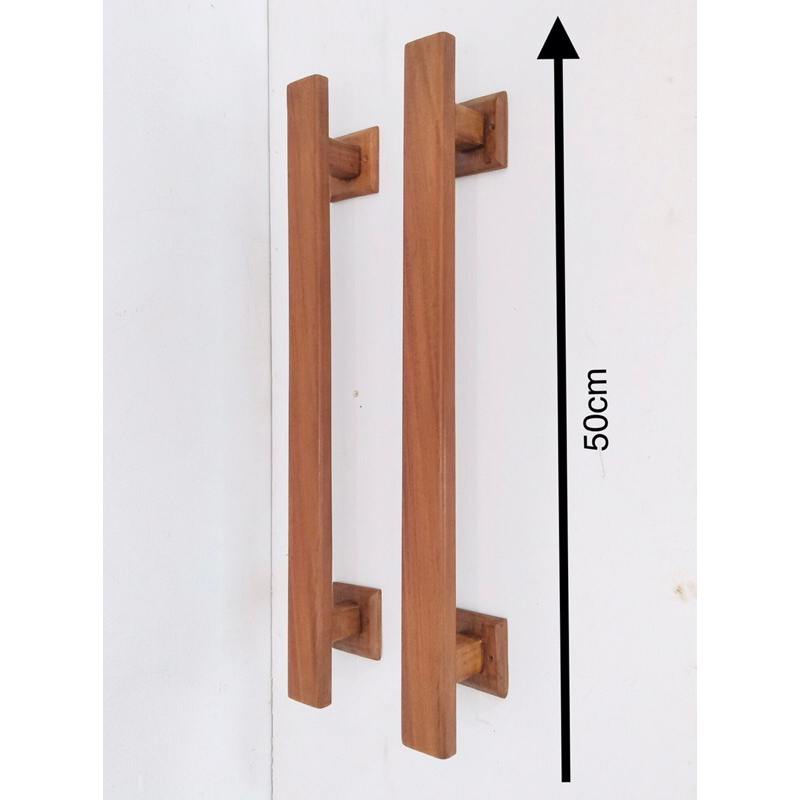 handle pintu / gagang pintu kayu jati/ pegangan pintu 50cm
