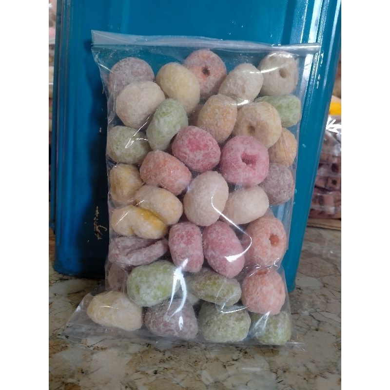 

kue donat warna warni mantap 500 gram