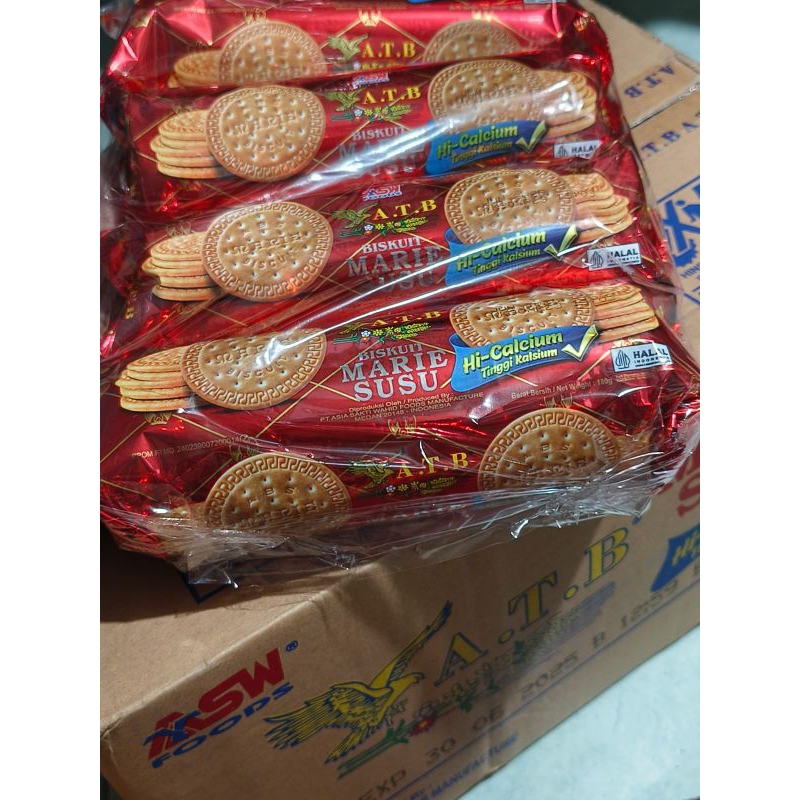 

Biskuit marie susu ATB 180gr