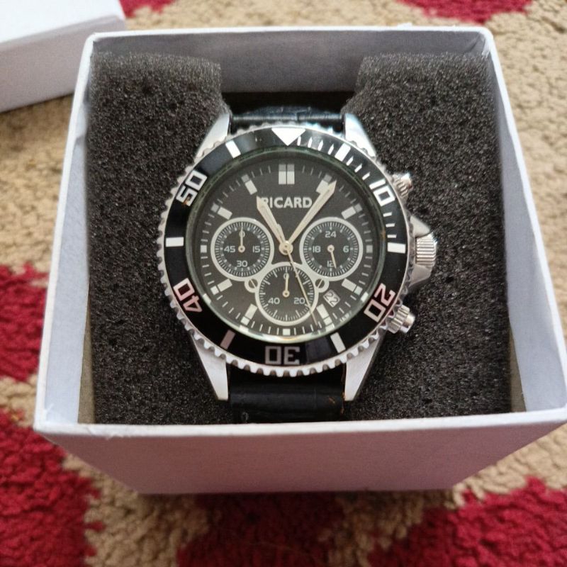 Jam tangan Original Chronograph Picard German brand Preloved second bekas