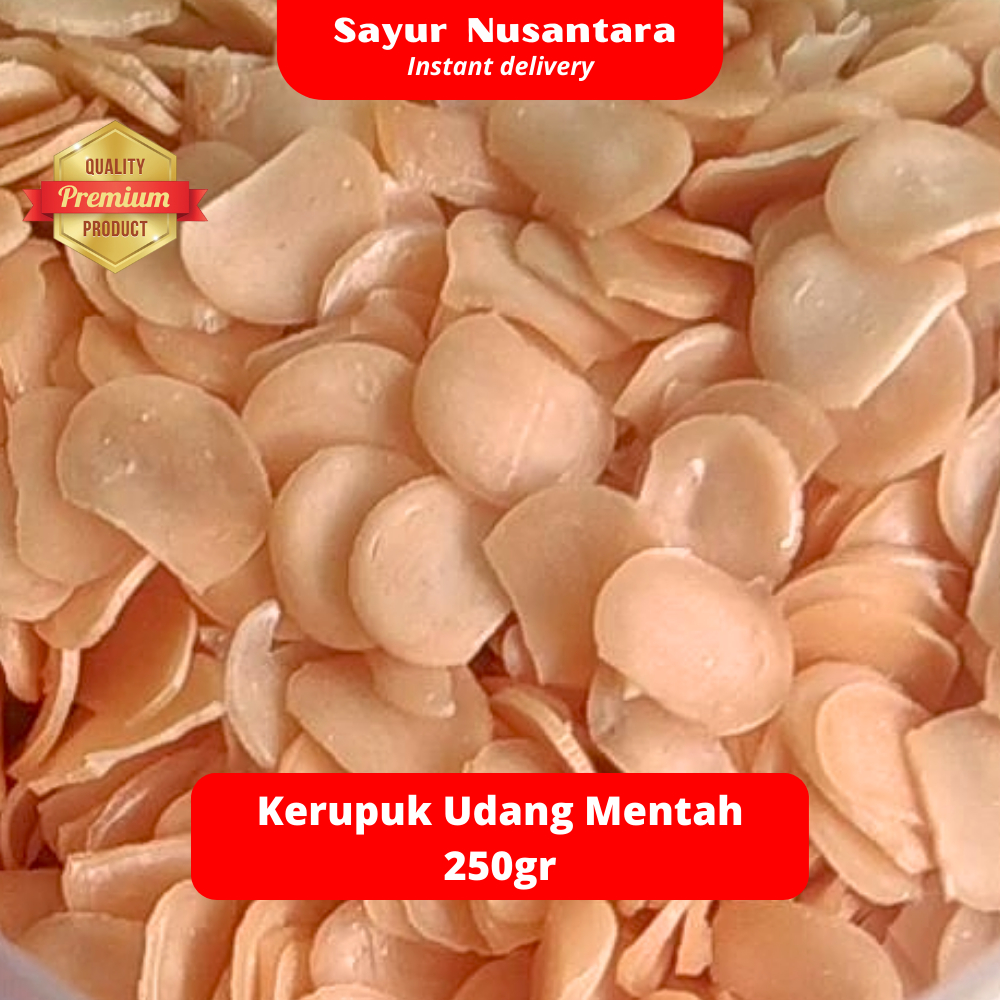 

Kerupuk Udang Mentah Super 250gr - Sayur Nusantara