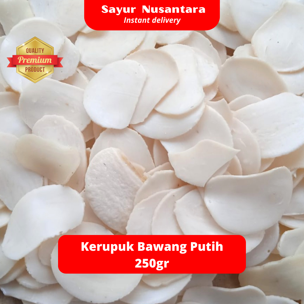 

Kerupuk Bawang Putih Super Vitarasa 250gr - Sayur Nusantara