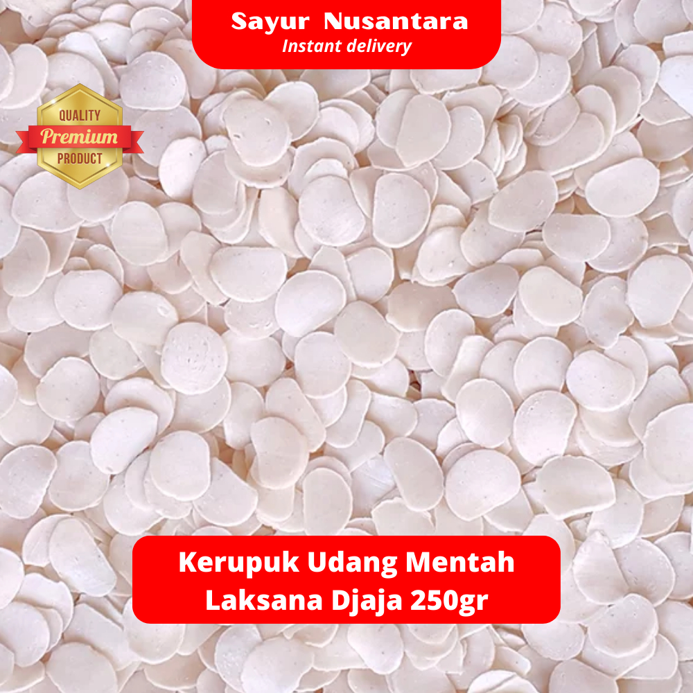 

Kerupuk Udang Mentah Super Laksana Djaja 250gr - Sayur Nusantara