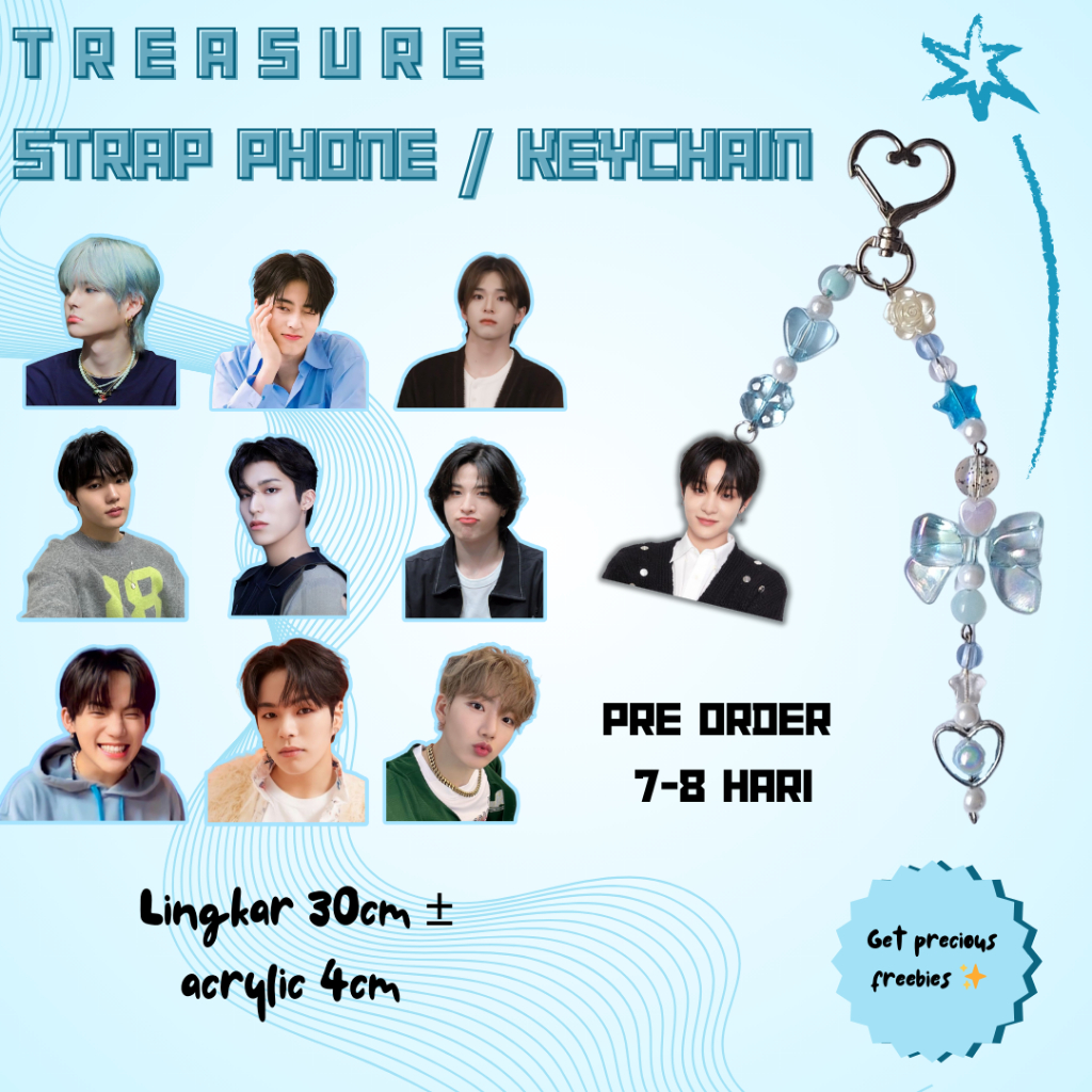 treasure keychain by luckcow | keychain lucu | keychain treasure | bag charm treasure | gantungan ku