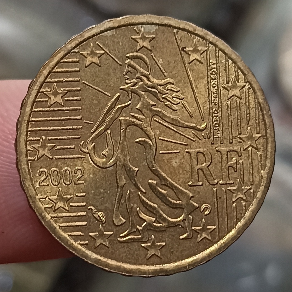 Koin Kuno France 50 Euro Cents