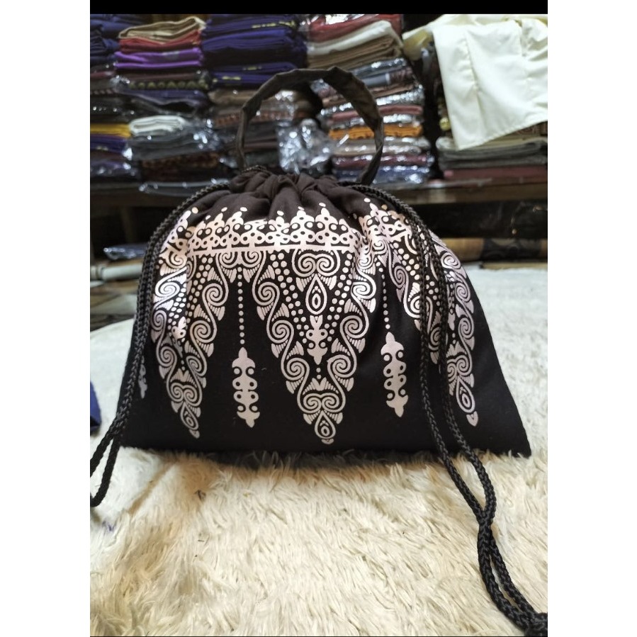 SEPU TORAJA HITAM PUTIH TAS TORAJA