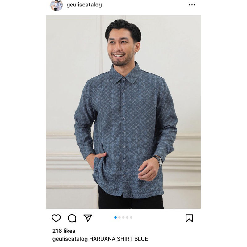 Hardana Shirt blue L