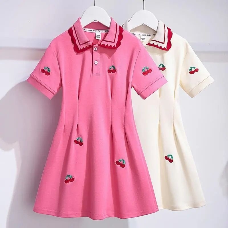 Dress Anak Premium Import /Dress Anak Cewek /Dress Anak Import /Cherry Dress