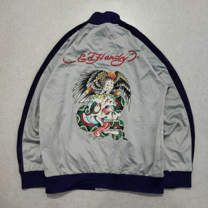jaket sukajan ed hardy
