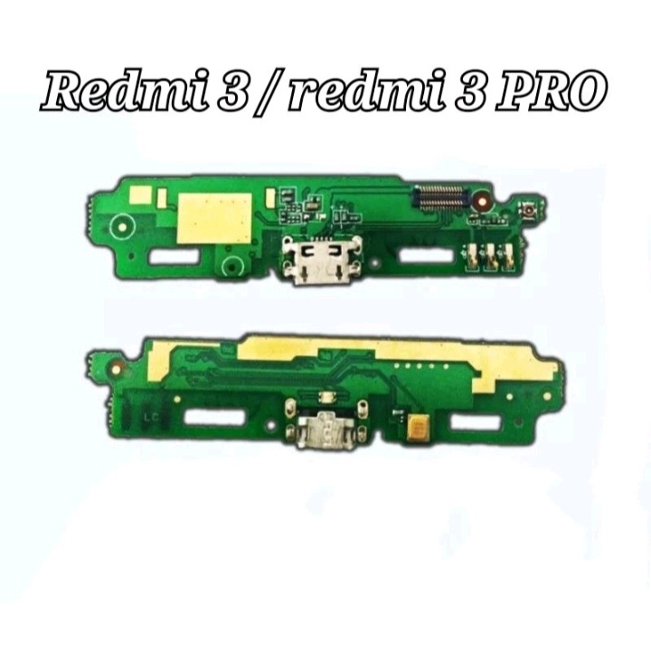 Board charger xiaomi redmi 3/ redmi 3 pro papan charger redmi 3