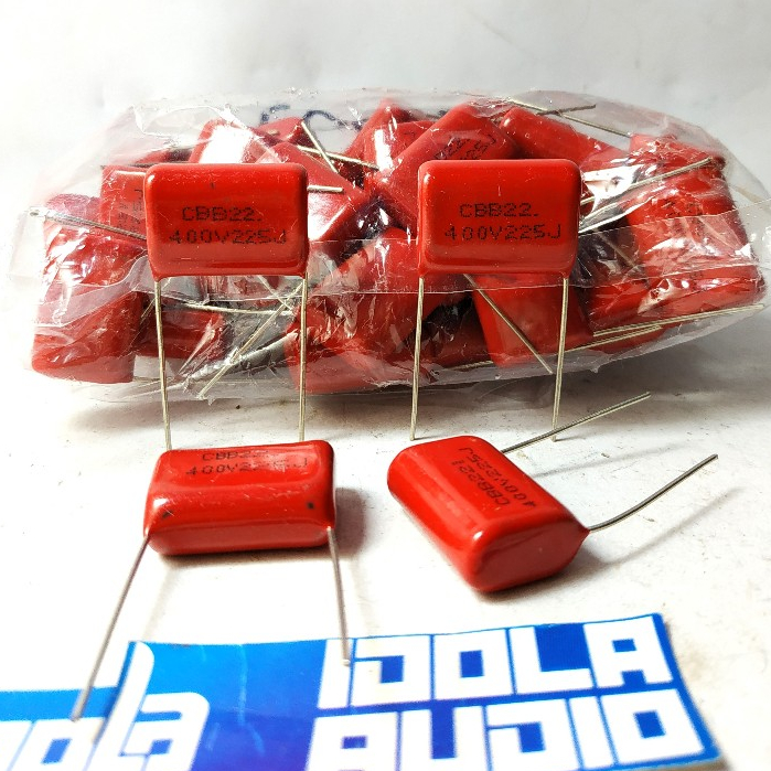 MILAR 225J / 400V | Milar 225 J / 400 Volt Merah