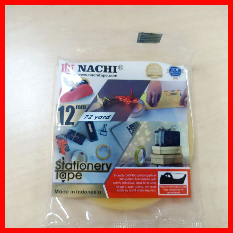 

Nachi Tape Stationery Premium 12mm x 72 yard